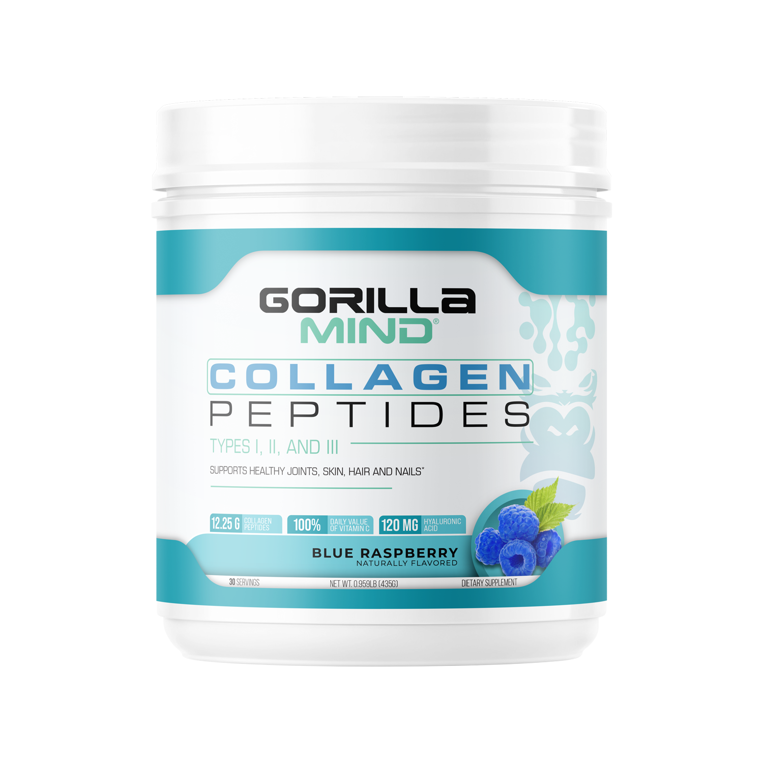 Collagen Peptides | Gorilla Mind Collagen Peptides | Gorilla Mind