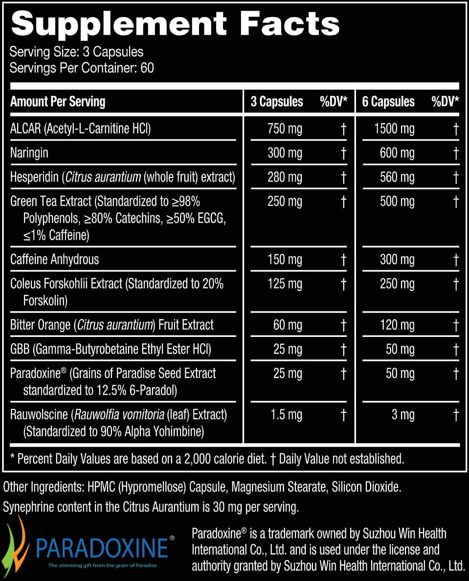 60 Servings Supplement Facts