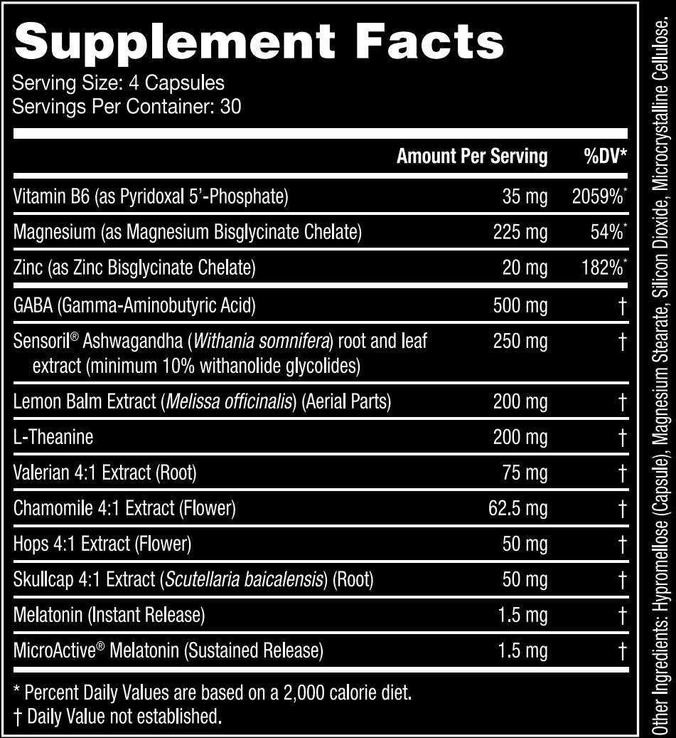 30 Servings Supplement Facts
