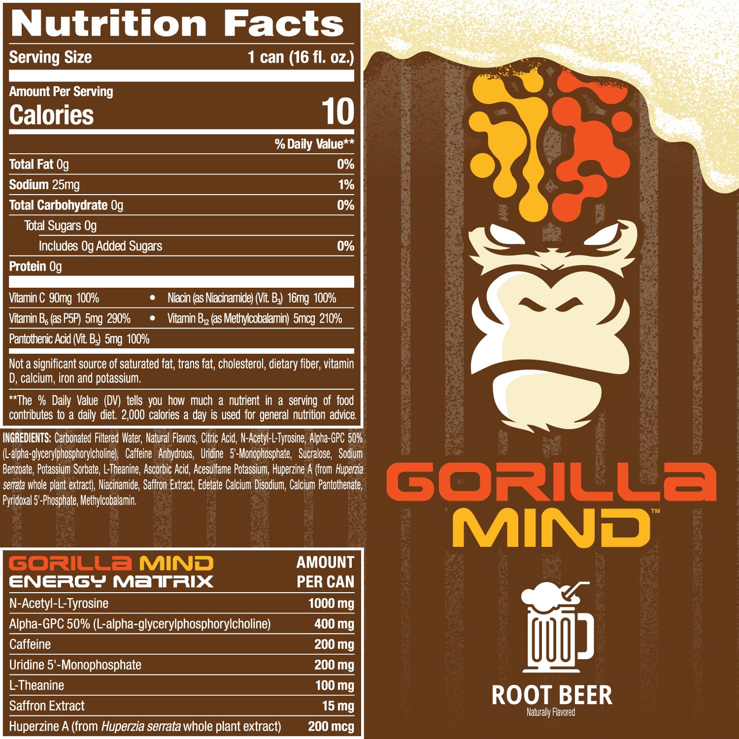 Root Beer Nutrition Facts
