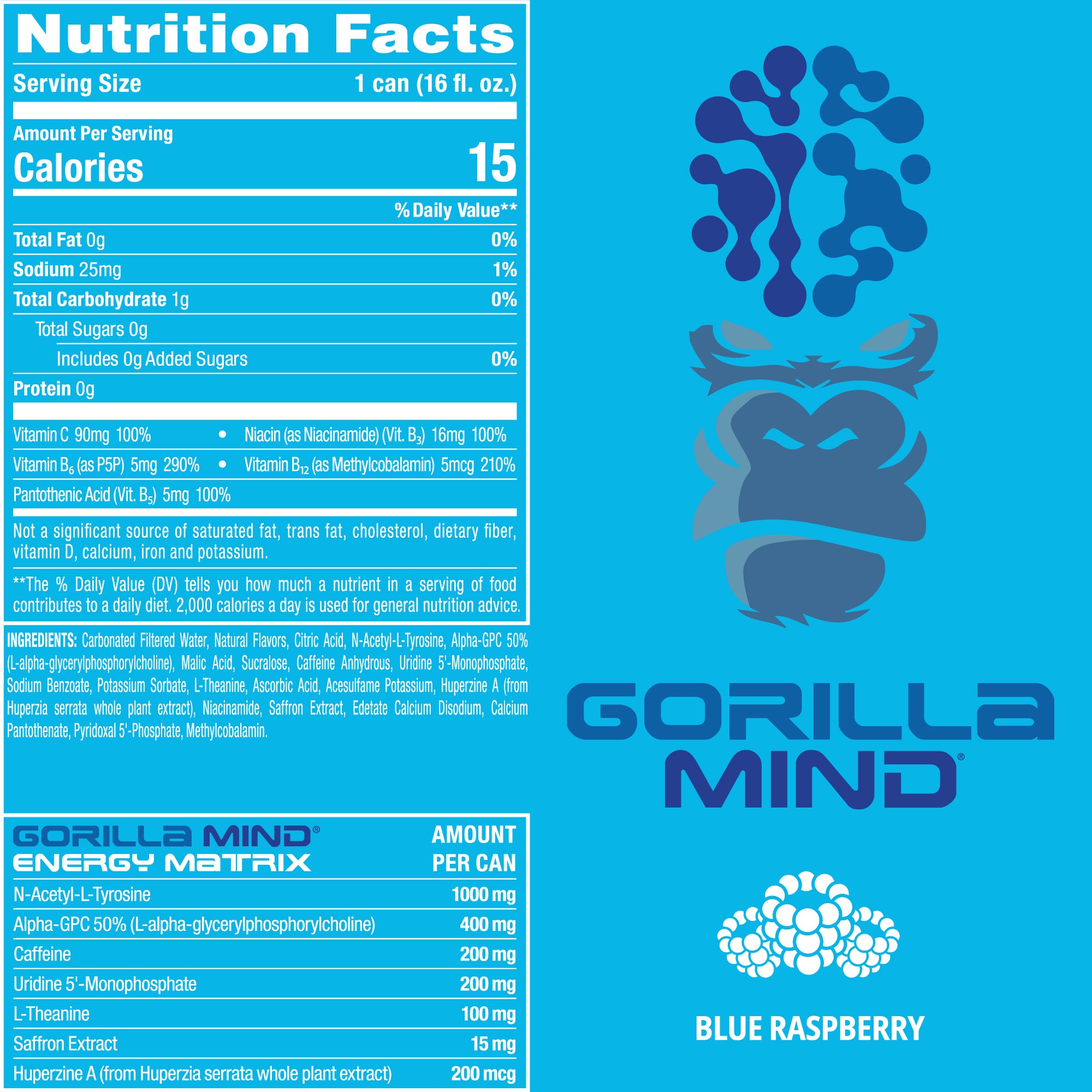 Blue Raspberry Nutrition Facts