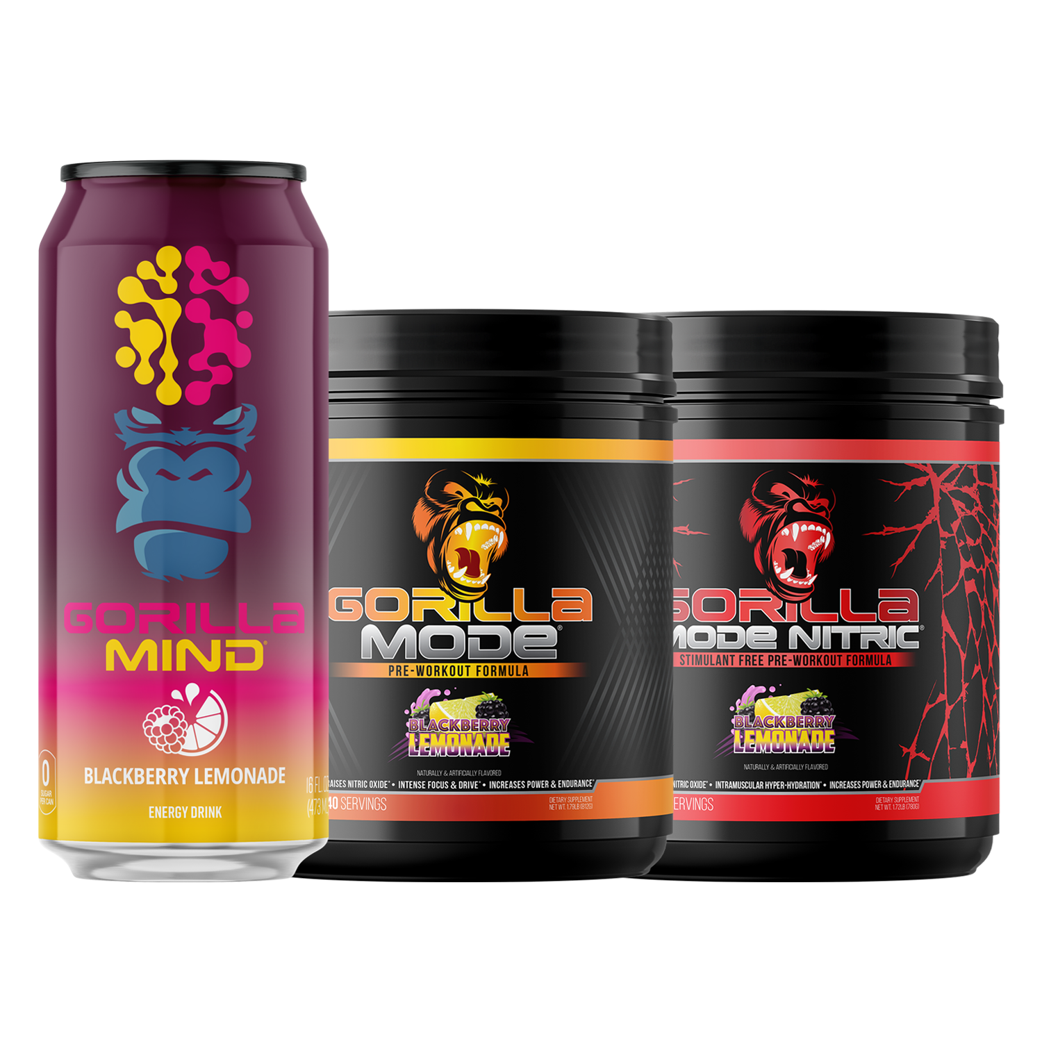 Blackberry Lemonade Bundle – Gorilla Mind