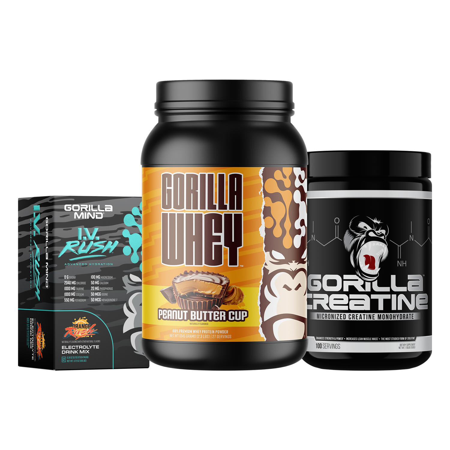 サプリメント rokka1 Athlete Stack – Gorilla Mind