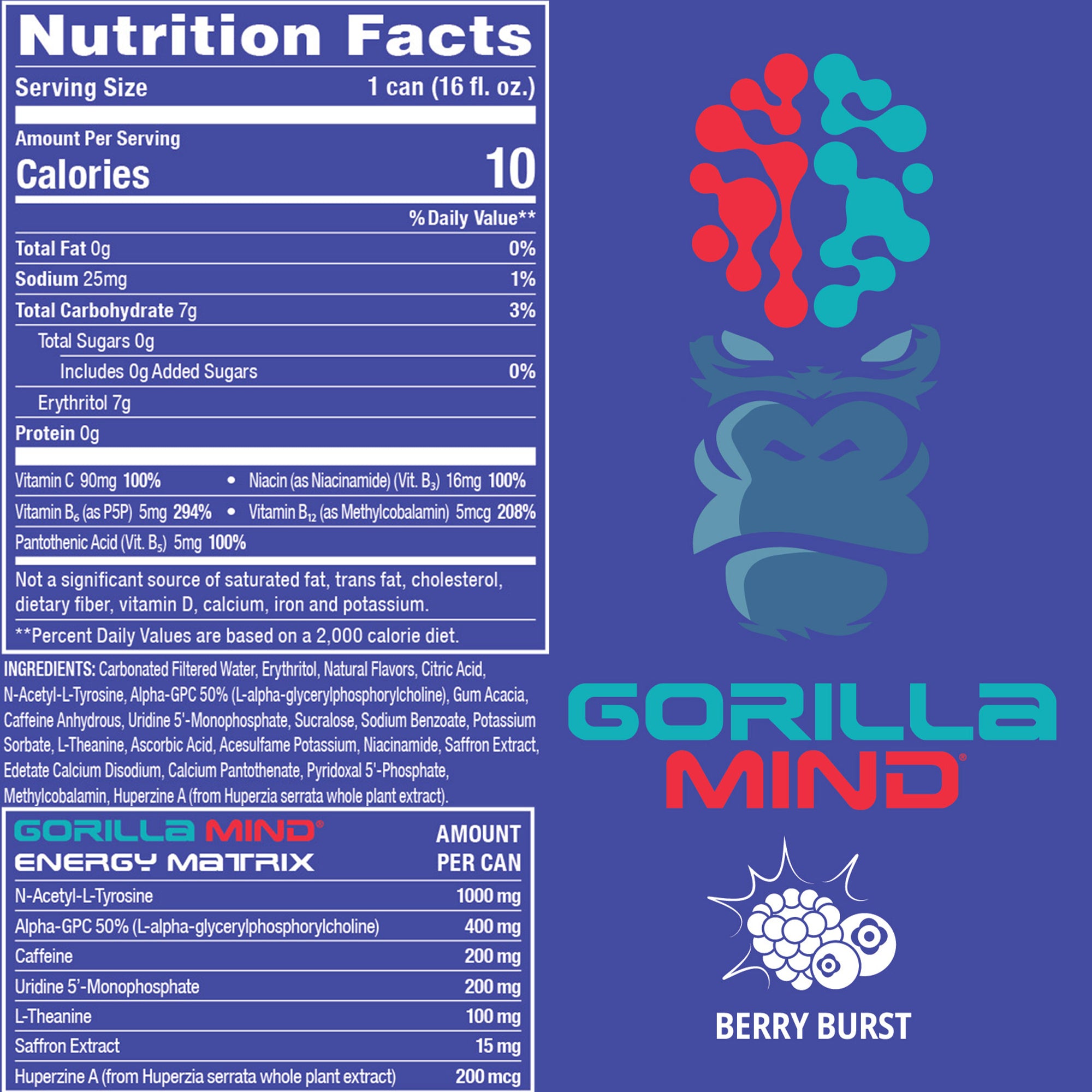 Berry Burst Nutrition Facts
