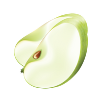 Apple ingredient illustration