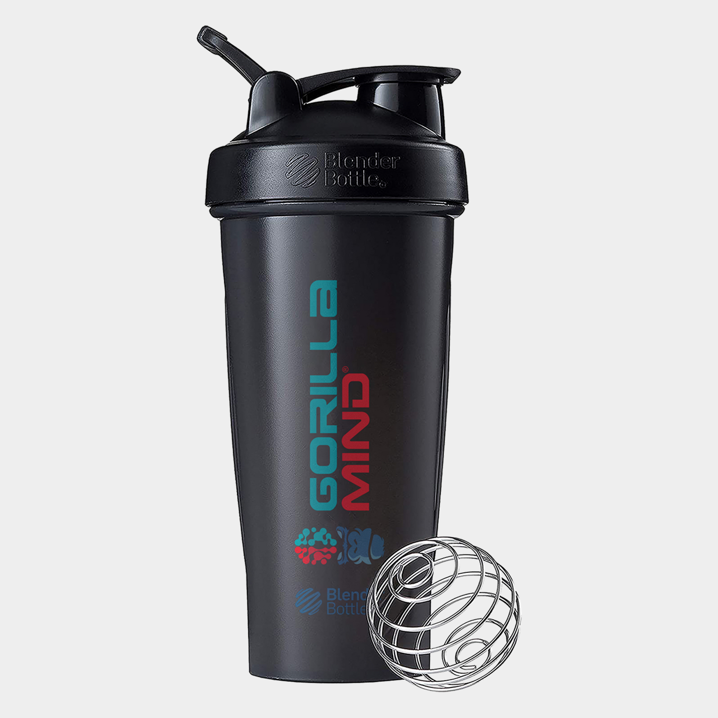 Gorilla Mind BlenderBottle Classic 28oz, Black