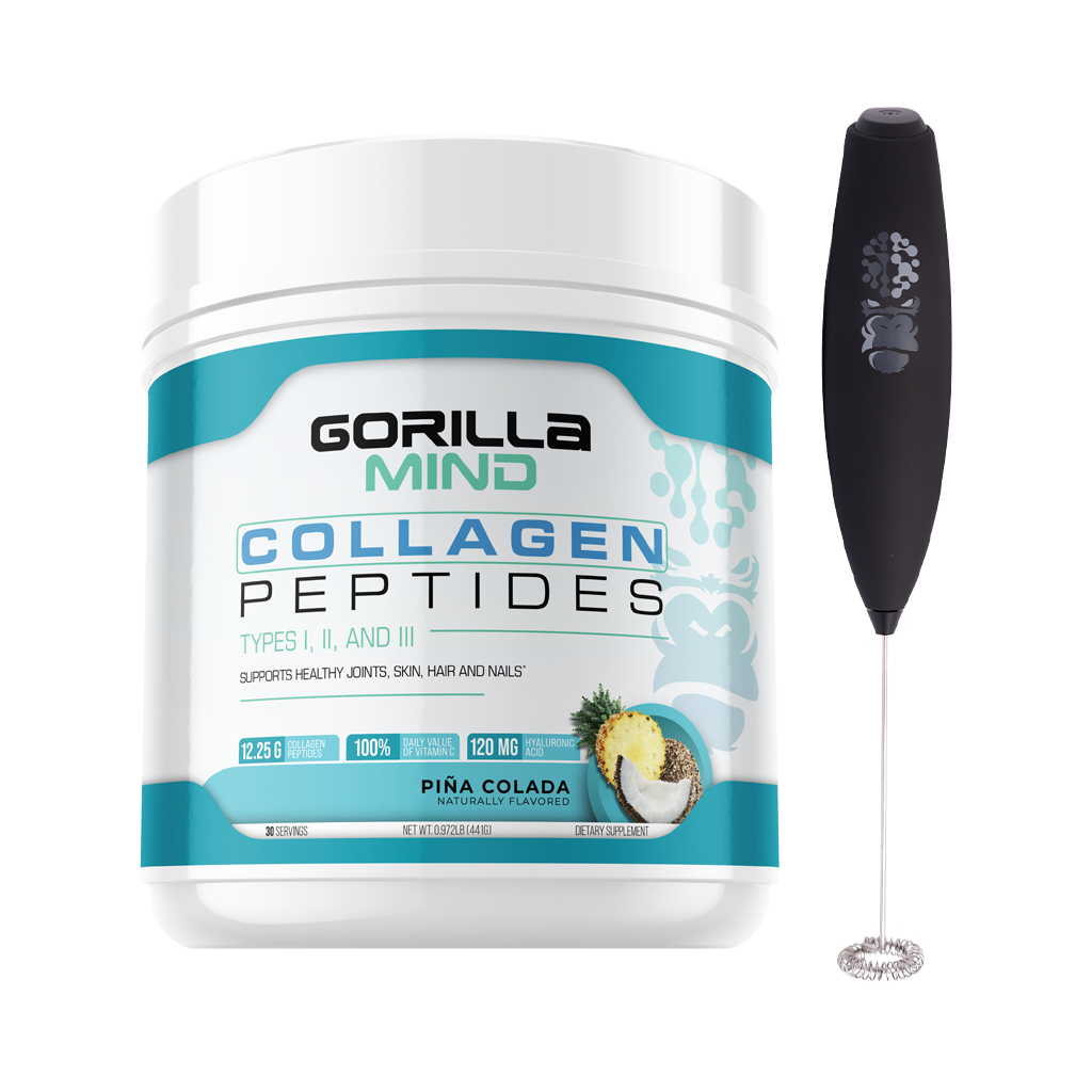 Collagen Peptides + Wireless Electric Mixer