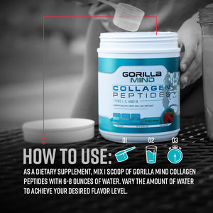 Gorilla Mind Collagen how to use directions