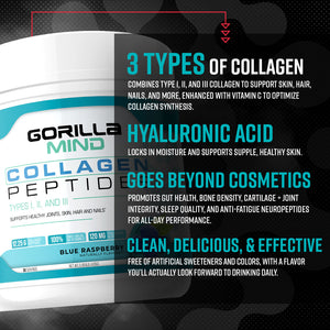 Gorilla Mind Collagen ingredient breakdown callout