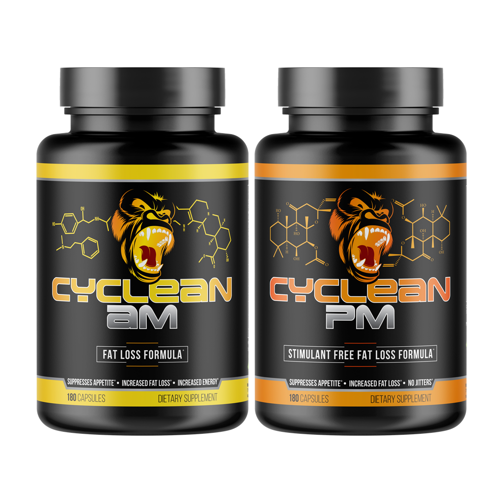 Cyclean Cyclean™ AM + Cyclean™ PM Bundle | Gorilla Mind