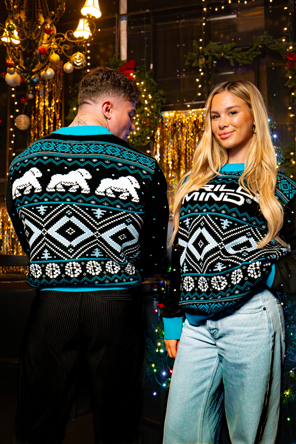 Gorilla Mind Ugly Christmas Sweater