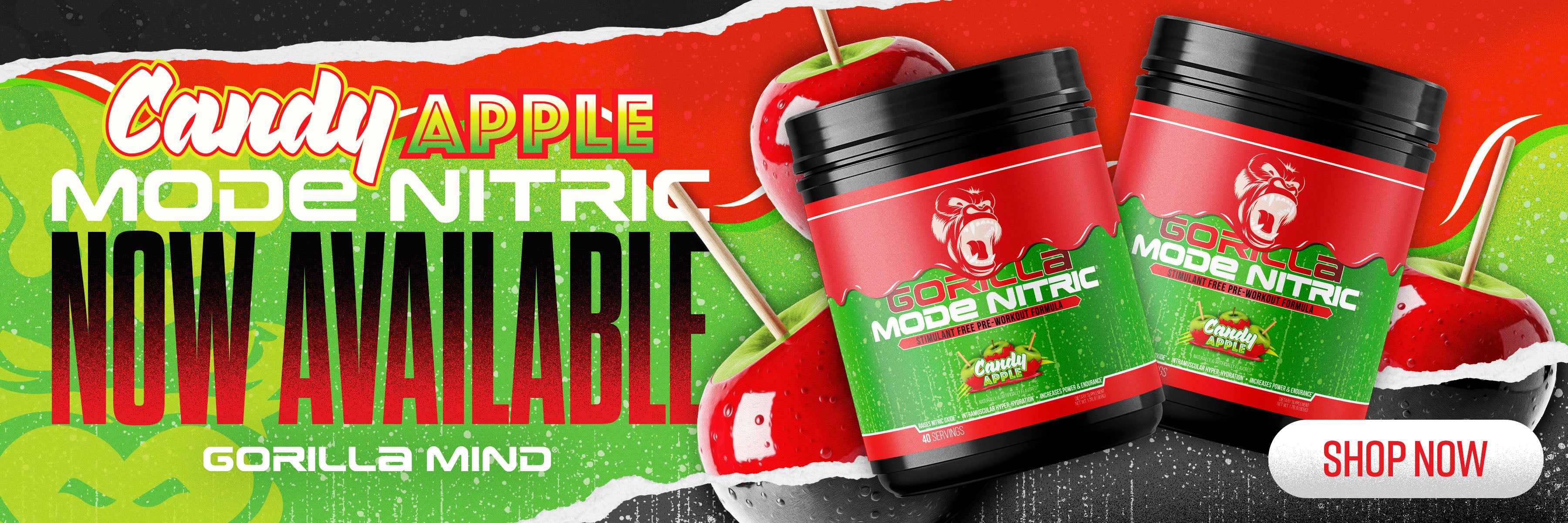 Candy Apple Launch banner