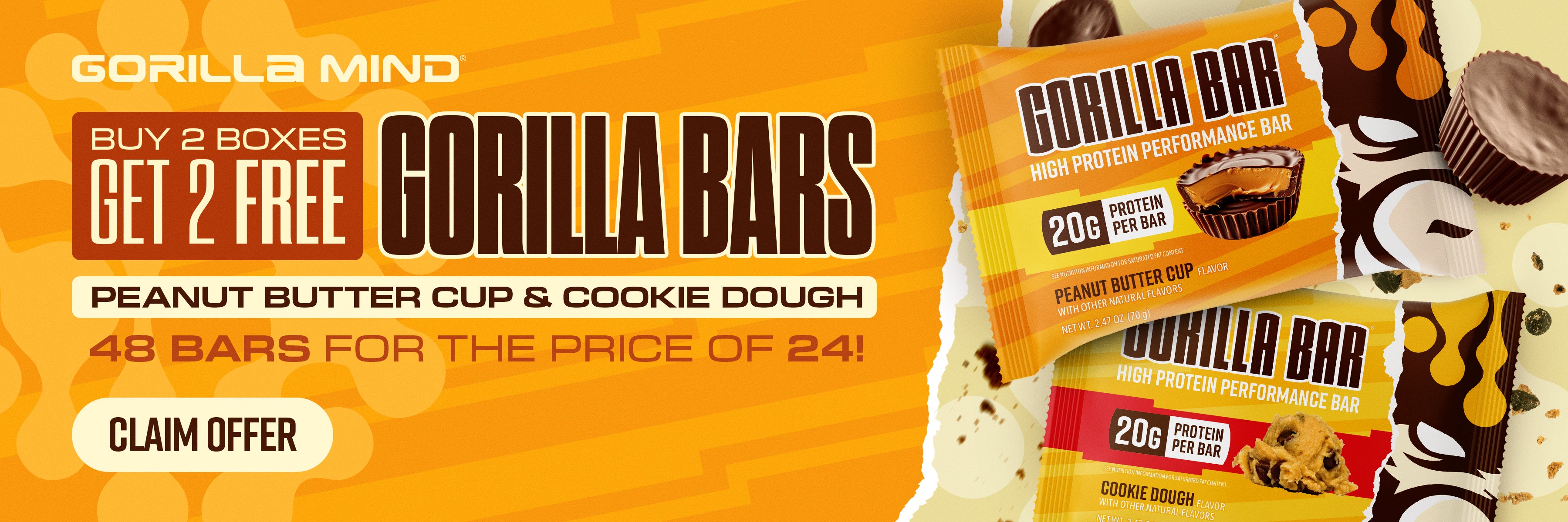 Gorilla Bars B2G2 Offer