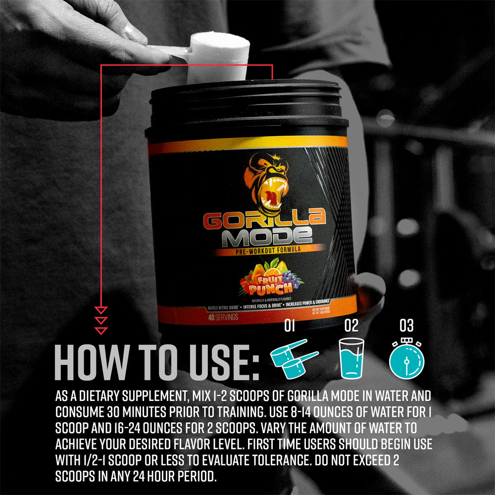 Gorilla Mode Pre-Workout | Gorilla Mind