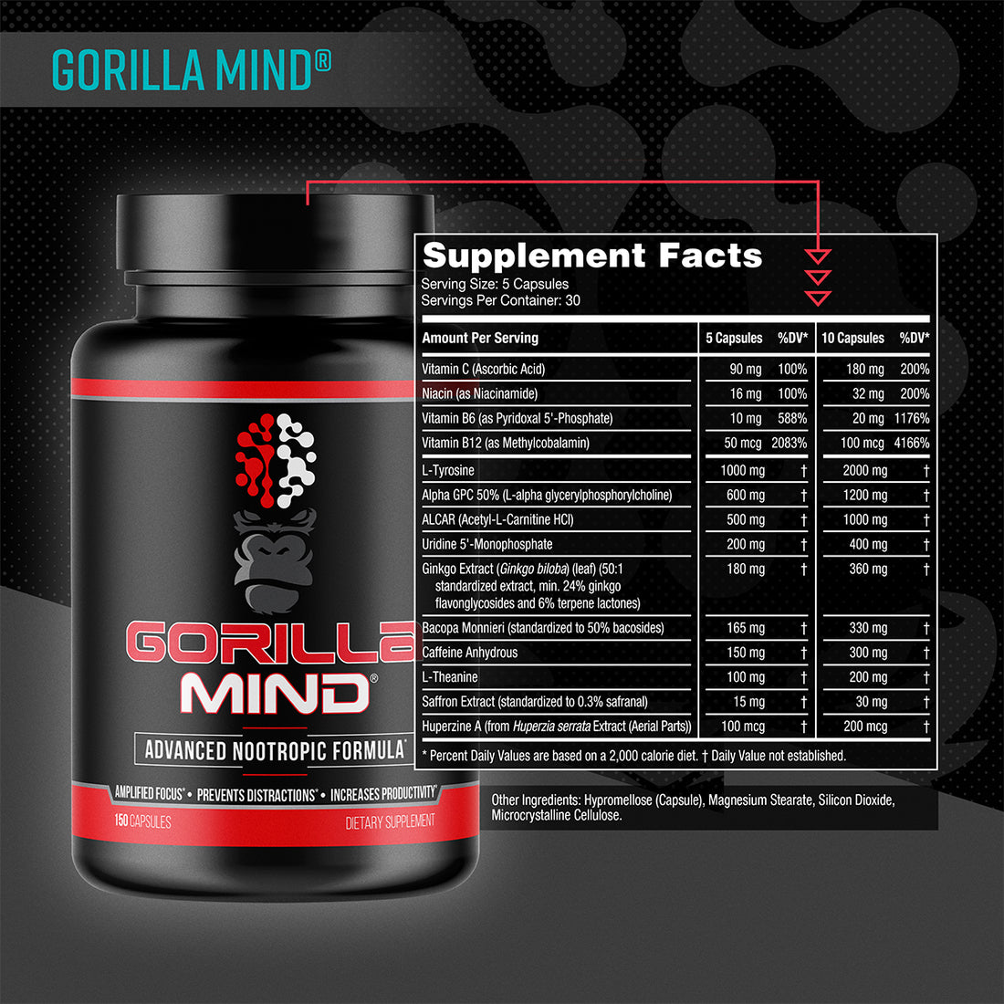 Gorilla Mind Cognitive Supplement | Order Online