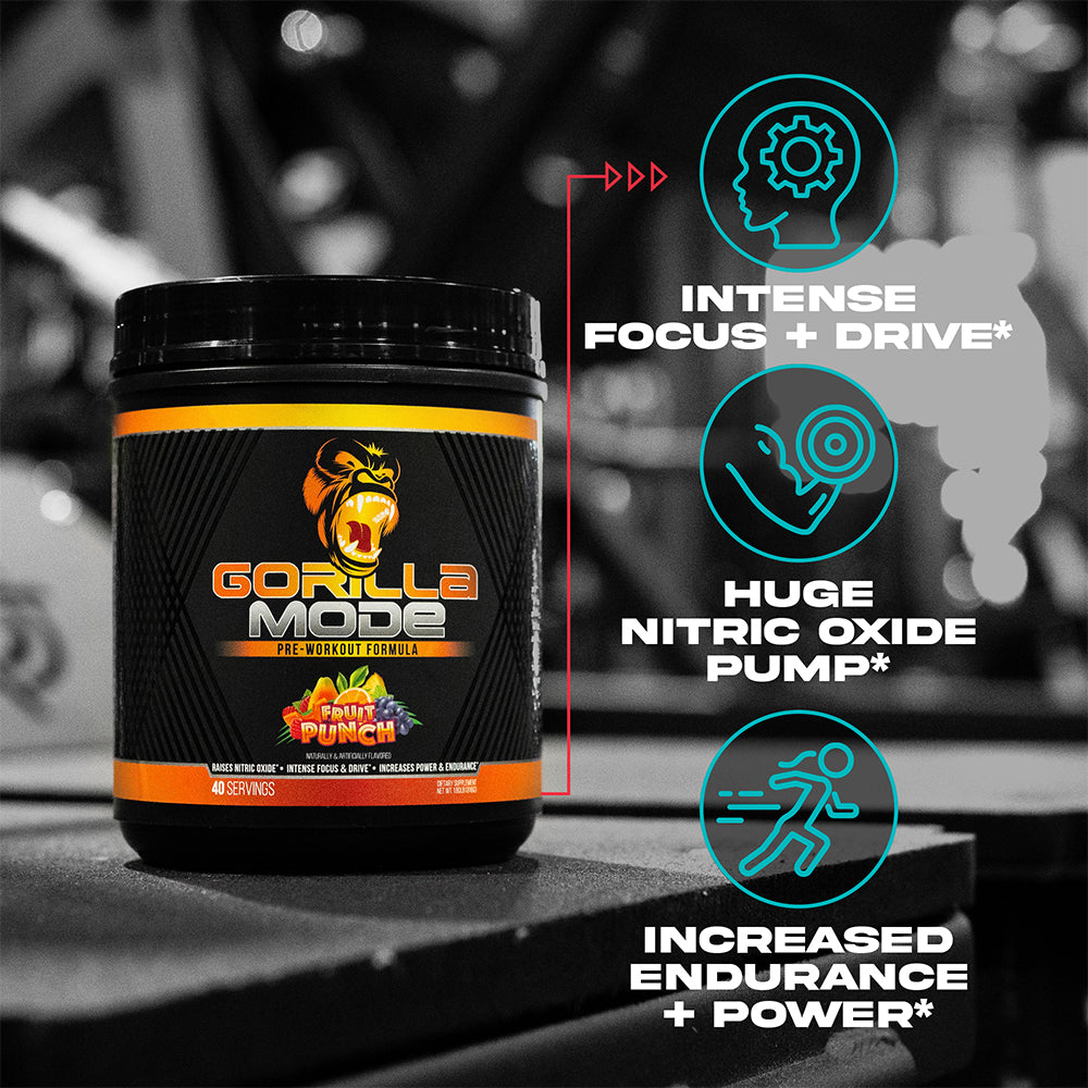 Gorilla Mode Pre-Workout | Gorilla Mind