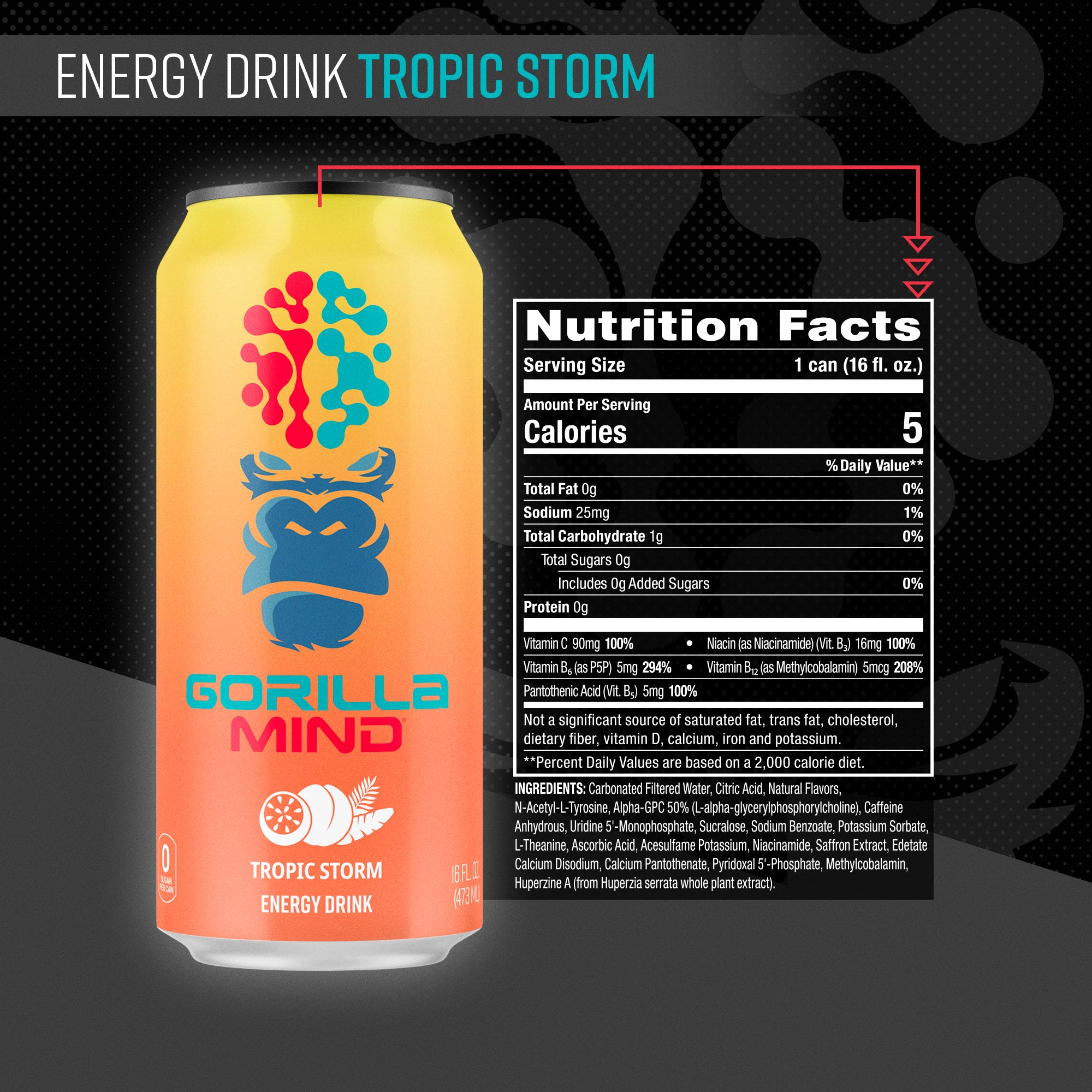 Gorilla Mind Energy Drink