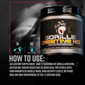 Creatine HCl How to use
