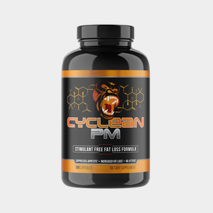 Gorilla Mind Cyclean PM supplement bottle, hero product shot