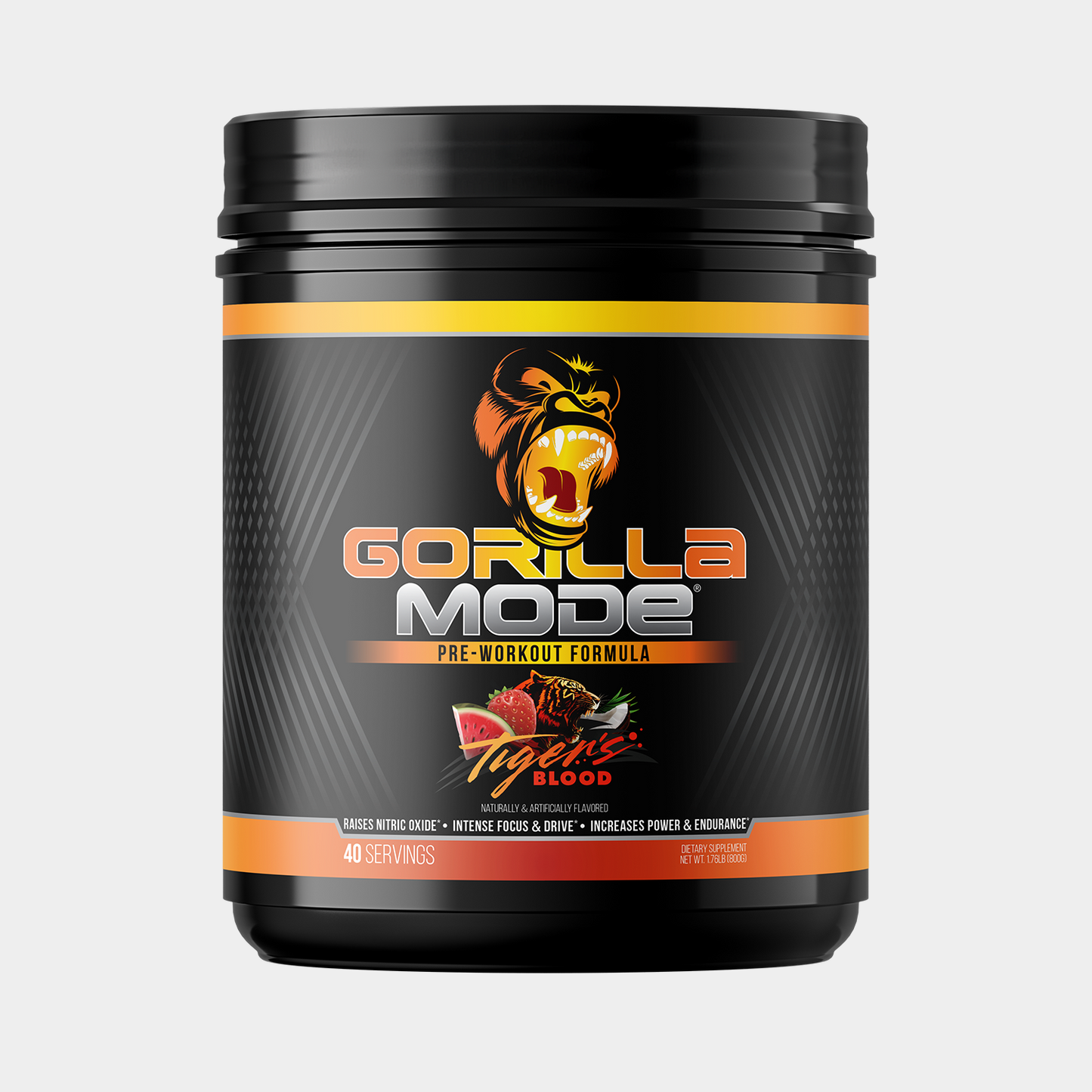 Gorilla Mode pre-workout, Tiger's Blood flavor