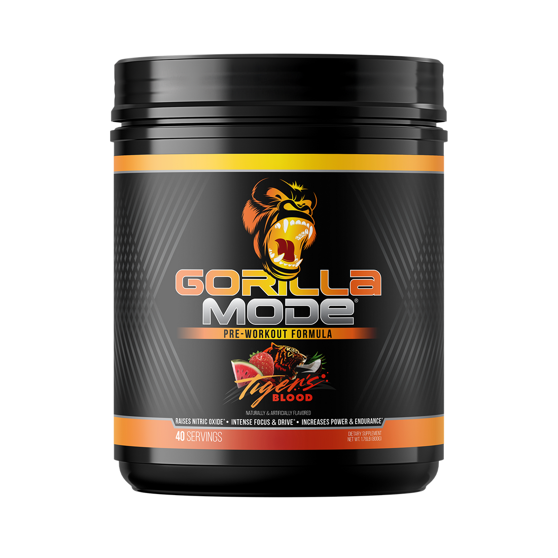 Gorilla Mode pre-workout, Tiger's Blood flavor