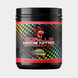 Gorilla Mode Nitric pre-workout, Rainbow Sherbet flavor