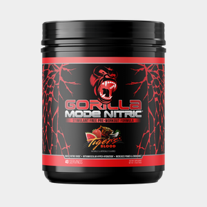 Gorilla Mode Nitric pre-workout, Tiger's Blood flavor