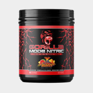 Gorilla Mode Nitric pre-workout, Volcano Burst flavor
