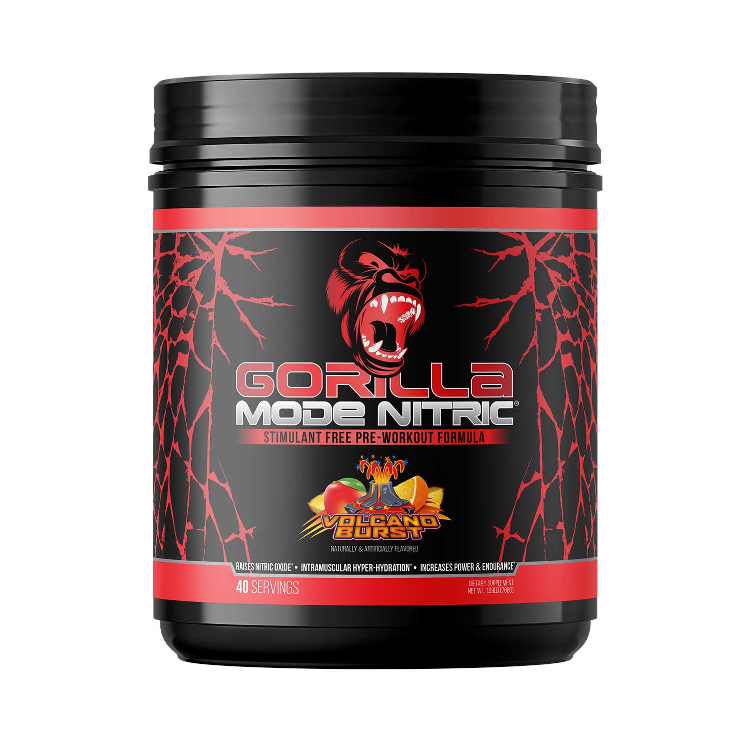 Gorilla Mode Volcano Burst