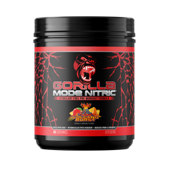 Gorilla Mode Nitric pre-workout, Volcano Burst flavor