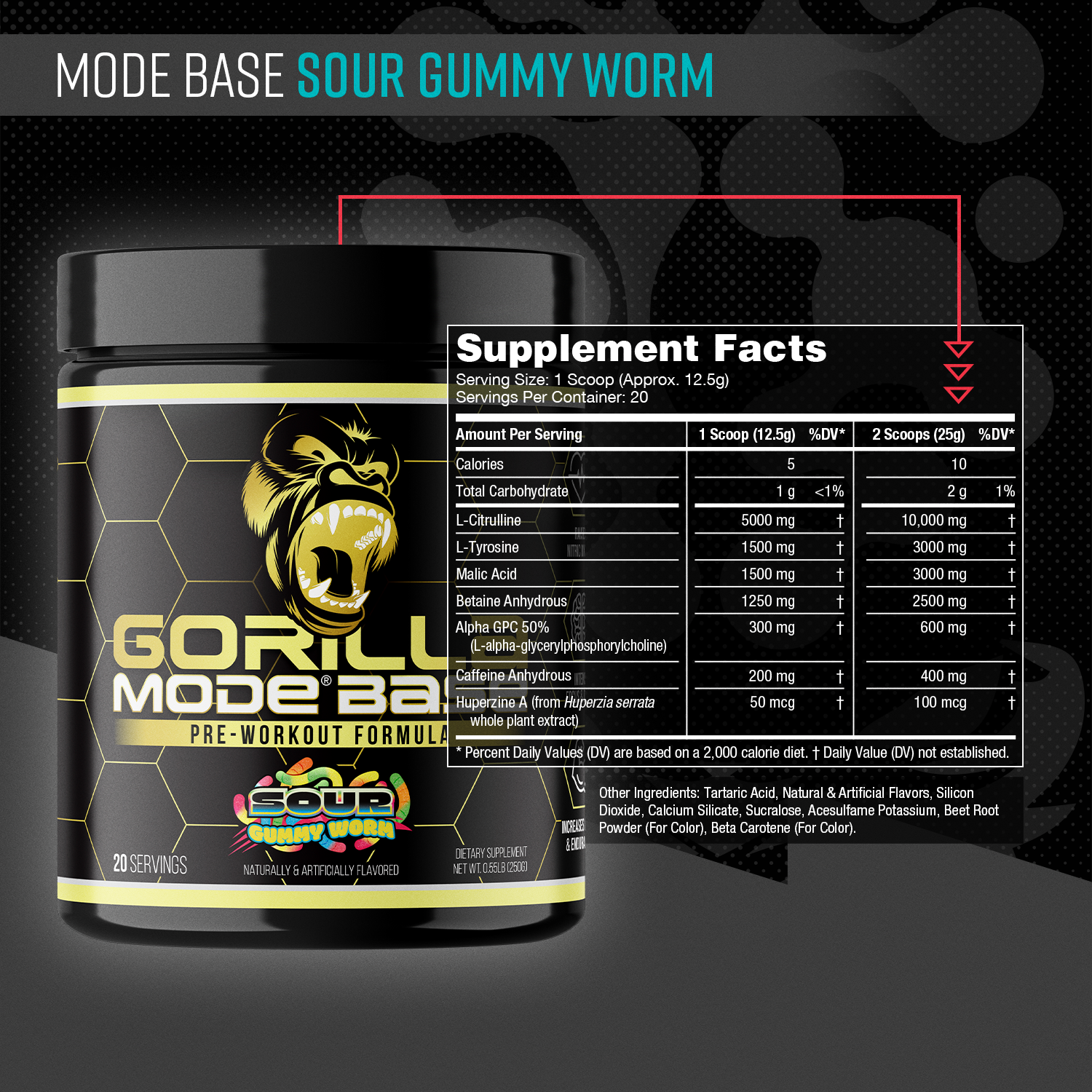 Gorilla Mode Base Pre-Workout | Gorilla Mind