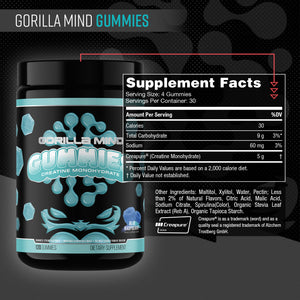 Gorilla Mind Creatine Gummies