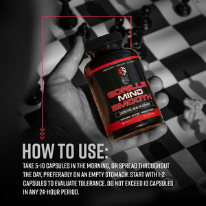 Gorilla Mind Smooth how to use directions