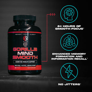 Gorilla Mind Smooth key product callouts and benefits
