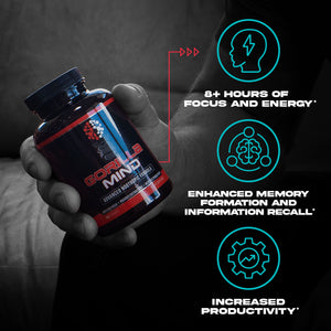 Gorilla Mind nootropic key product callouts and benefits