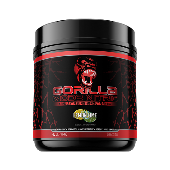 Gorilla Mode Nitric Stim Free PreWorkout Gorilla Mind
