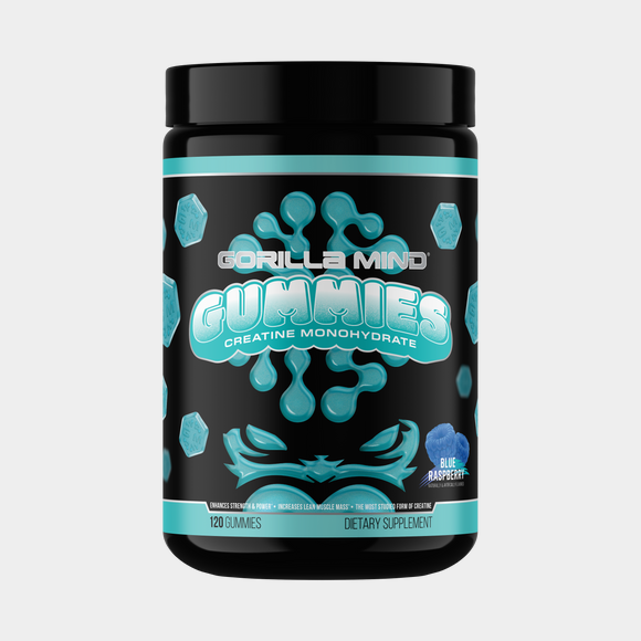 Gorilla Mind Creatine Gummies, hero product shot