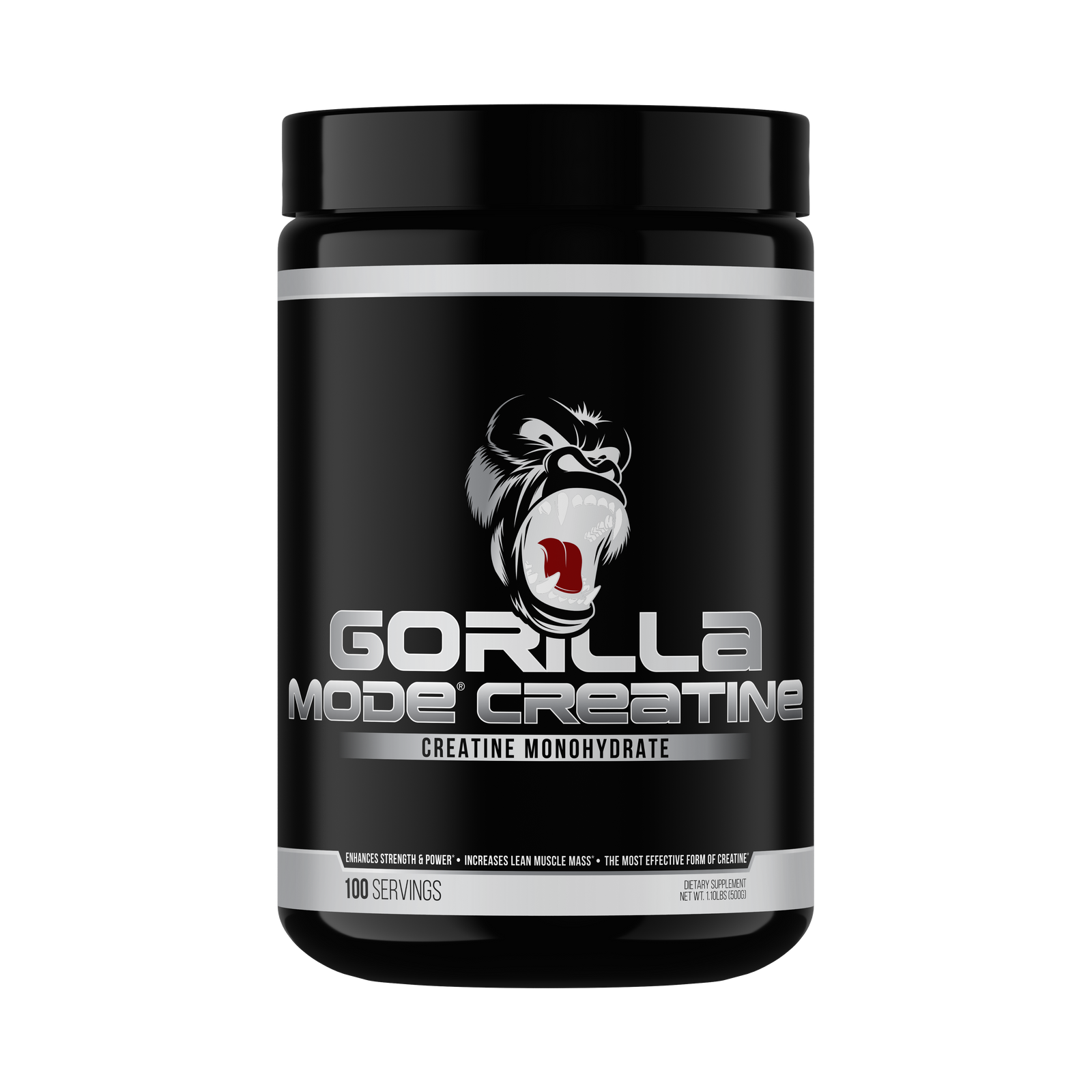 Gorilla mind creatine monohydrate pure micronized creatine for