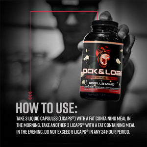 Gorilla Mind Lock and Load how to use directions