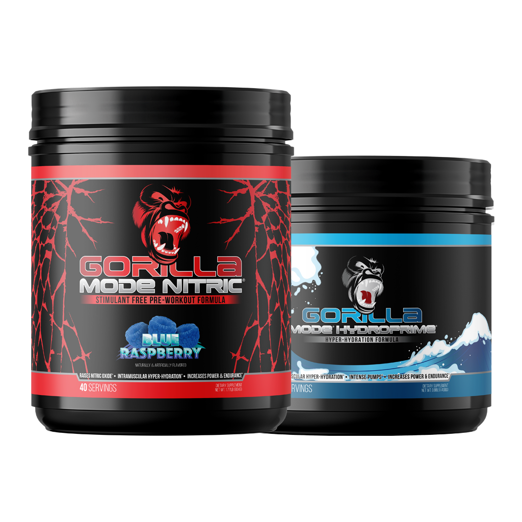 Gorilla Mode Nitric + HydroPrime® Glycerol Bundle