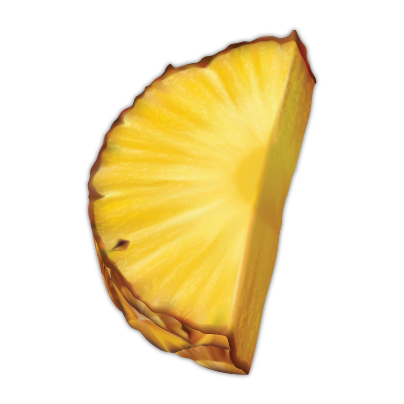 Pineapple ingredient illustration
