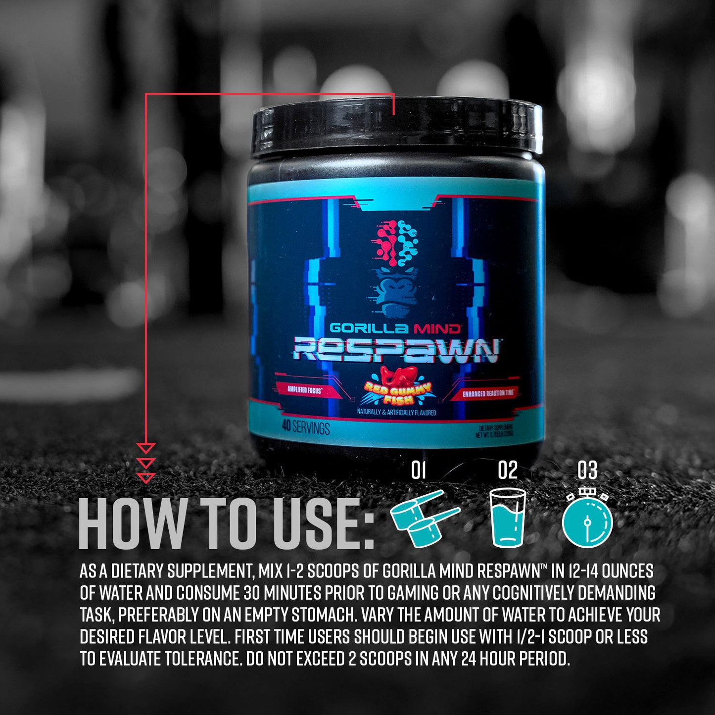Gorilla Mind Respawn how to use directions