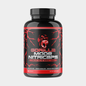 Gorilla Mode Nitricaps capsule bottle, hero product shot