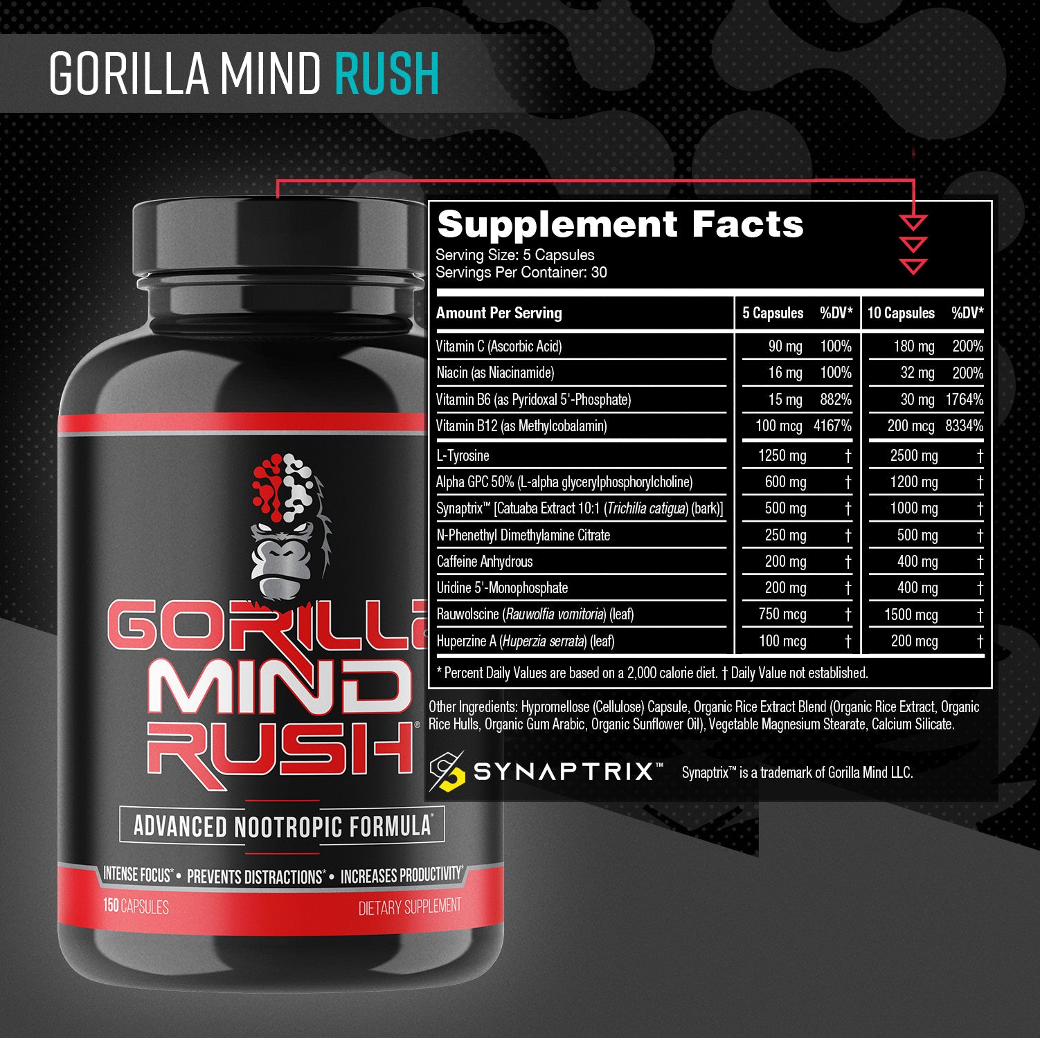 Gorilla Mind Rush + Smooth Bundle