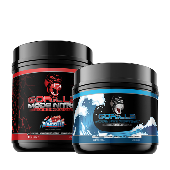 Gorilla Mode Nitric + HydroPrime® Glycerol Bundle